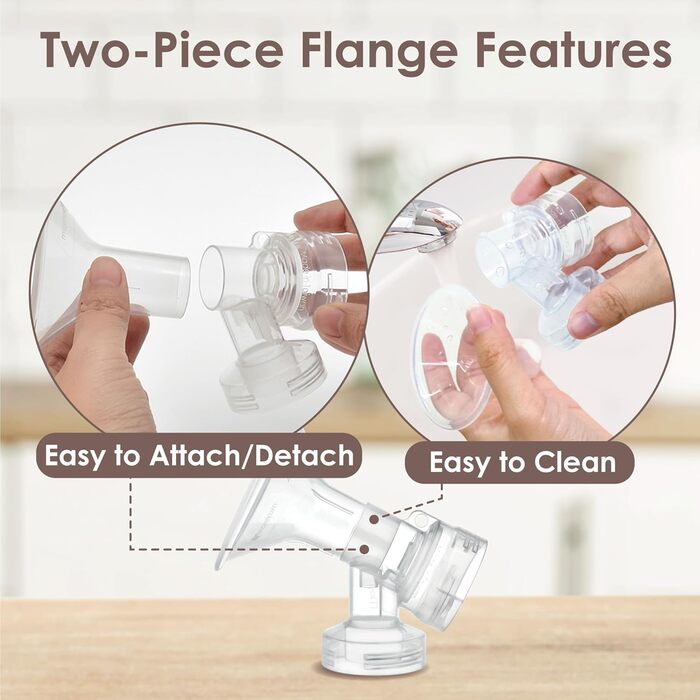 Сумісний з молоковідсмоктувачами Medela PersonalFit, Freestyle, Harmony, Maxi, Freestyle Flex connector Підключення до роз&39єму M