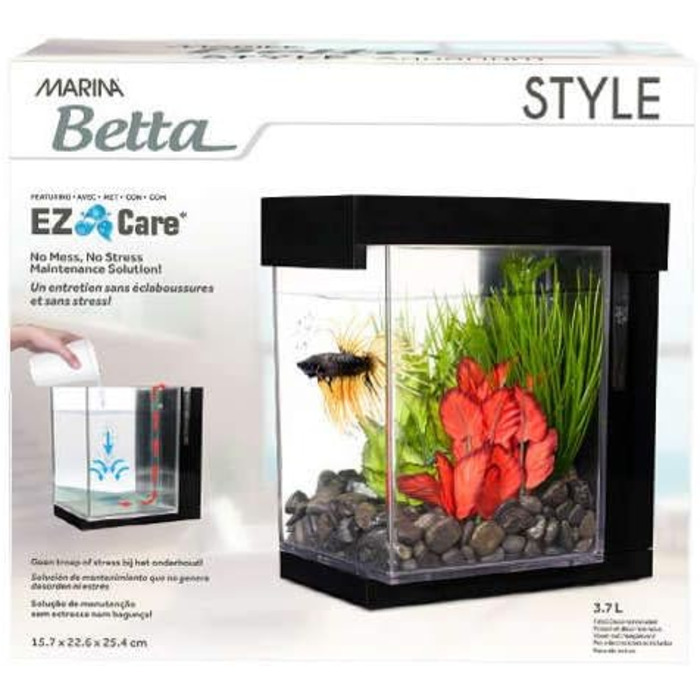 Набір для акваріума Marina EZ Care Style для бойових рибок, 3,78 л