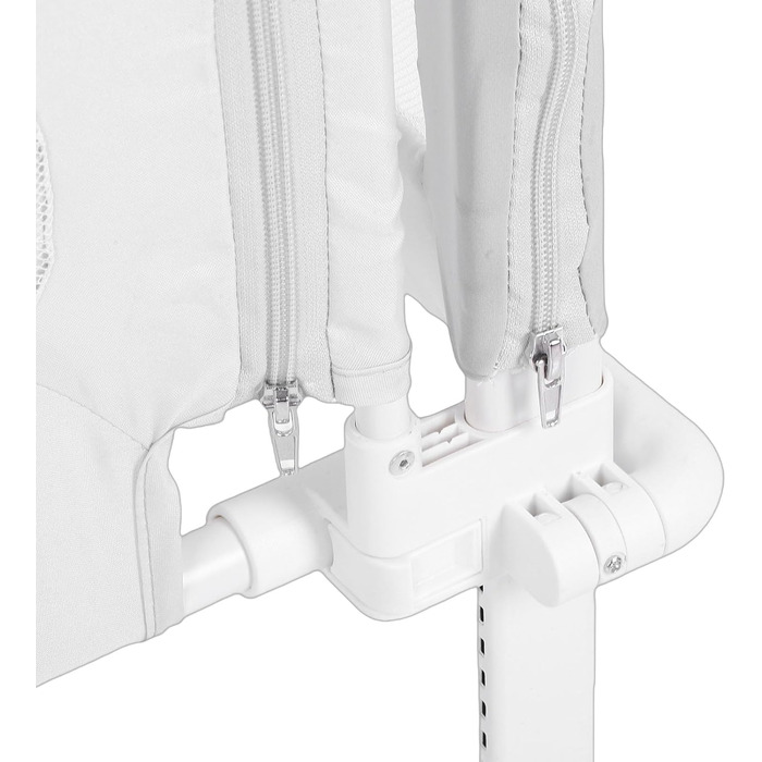 Дитяча колиска 3-в-1, нічна колиска, нічне ліжко, дихаюча сітка, міцний алюміній, легко складається, портативна, стабільна та безпечна, нічне ліжко для новонароджених (сіра) сірого кольору