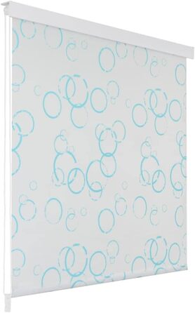 Рулонні штори для душу INLIFE 140 x 240 см Bubble Pattern