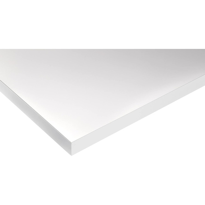 Стільниця Celexon 175x75 см біла міцна меламінова ДСП із захисним краєм для вашого столу довговічна та проста в догляді робоча поверхня для офісу та дому зі стільницею 175 x 75 см