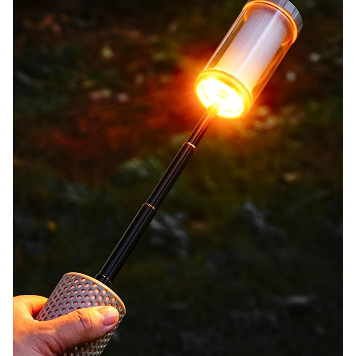 Легкий кемпінговий ліхтар, регульований та перезаряджається USB-ліхтар для активного відпочинку, такого як піші прогулянки, риболовля, барбекю, наметування та кемпінг. Портативний вуличний ліхтар.