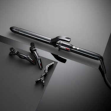 Професійна плойка 25 мм для м'яких і природних локонів з титаново-діамантовою технологією, стайлер для завивки, BAB2473TDE, (1 упа