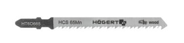 Полотно для електролобзика по дереву (уп/5 шт) HOEGERT 100 (HT6D665)