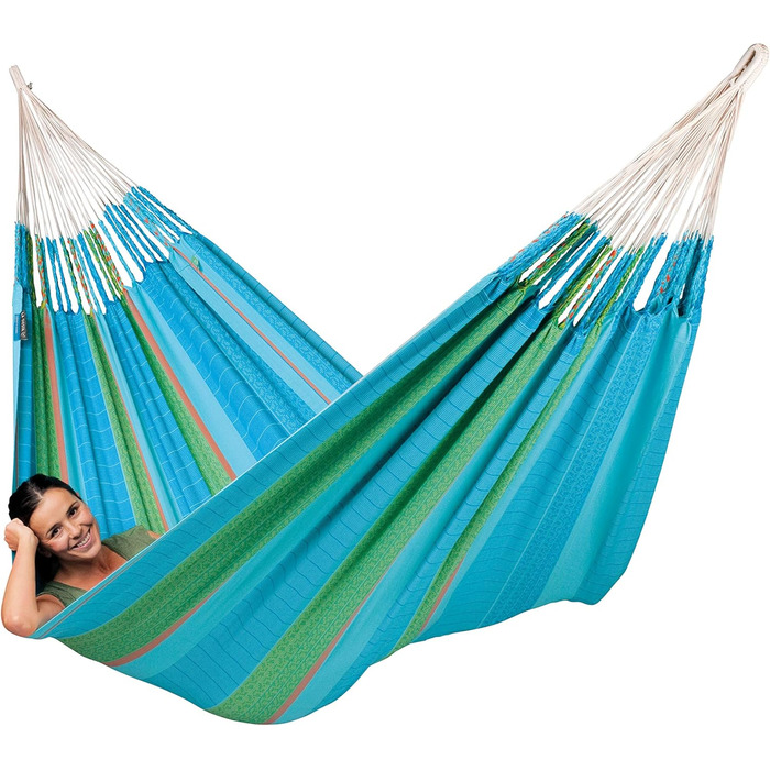 Класичний гамак великого розміру з органічної бавовни