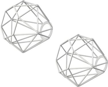 Абажур у клітку, чорний, 155мм Ø (2 шт. и (1 упаковка), білий / 15,5 см), 3 шт.