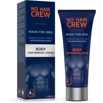 Крем для видалення волосся NO HAIR CREW для чоловіків, 200 мл — ретельне та безпечне видалення волосся з тіла