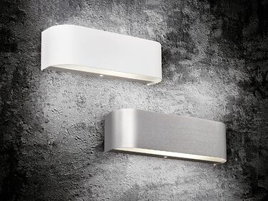 Стільний настінний світильник Trio LED Adriano 220810201, білий алюміній, матове біле скло, 2 x 3.1 Вт