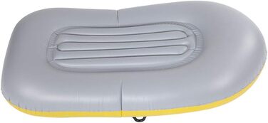 Надувний човен KIMISS, Дитячий надувний човен, Надувний, Жовтий, ПВХ, Каное, 1 особа, Весловий човен, Риболовля, Дрифт, Дайвінг