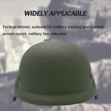 Куленепробивний шолом M88, військовий шолом із рівнем захисту 2, високоякісний сталевий матеріал, шкіряний потовий ремінець для військових навчальних та бойових пейнтбольних шоломів