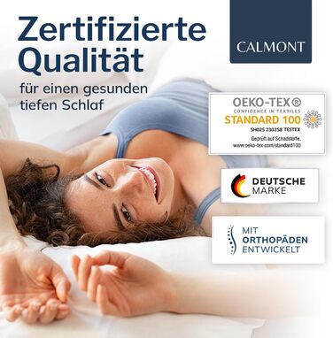 Ортопедична подушка для всіх положень сну Подушка для підтримки шиї для спокійного сну Подушка з піни з ефектом пам&39яті для ідеальної адаптації Ергономічна подушка для полегшення болю в шиї (Біла)