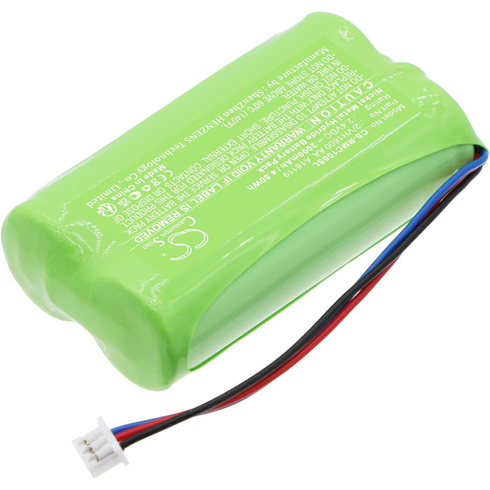 Батарея TCTK 2000 мАг, сумісна з Raymarine Smart Controller, бездротовий пульт автопілота Smart Controller, замінює 2/VH1600 AA, A18119 FBA