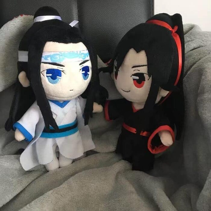 Аніме фігурка плюшевий Вей Wuxian LAN Wangji плюшева лялька MDZS Мерч плюшеві подарунки для шанувальників аніме 25см тип 5