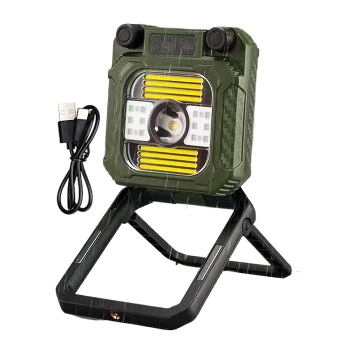 Світлодіодний кемпінговий ліхтар ручний, акумуляторний кемпінговий ліхтар для виживання Складаний, акумуляторний світлодіодний ліхтар для намету, для походів, риболовлі, нічної роботи, читання, обідів на свіжому повітрі