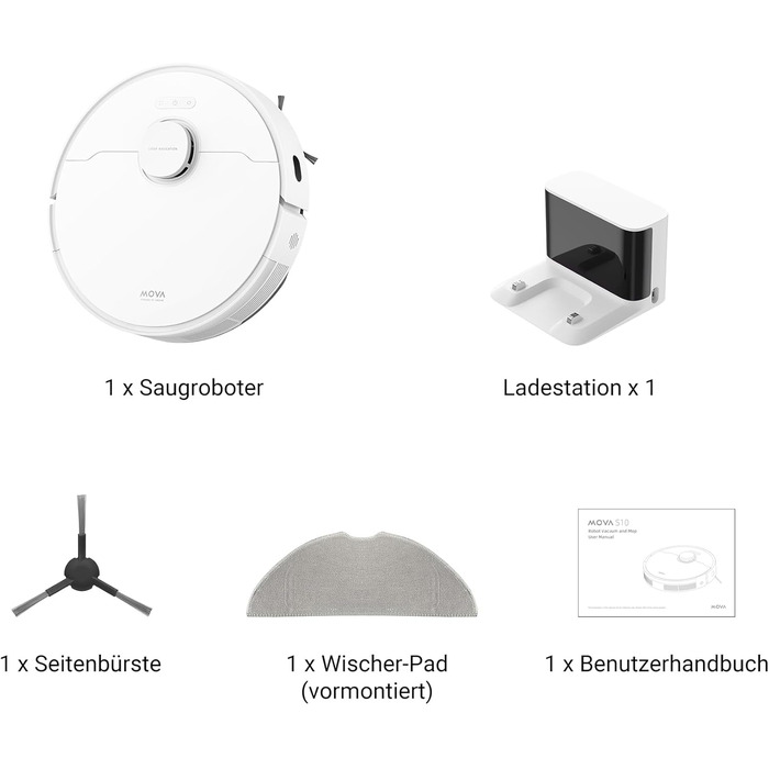 Робот-пилосос, сила всмоктування 7 000 Па, 3DAdapt обхід перешкод, підйом швабри 7 мм, 10
