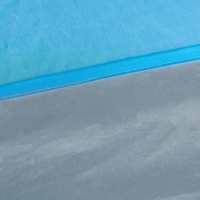 Розкладний пляжний навіс Relaxdays, захист від ультрафіолету 50, з кілочками та сумкою для перенесення, ВxШxГ 110 x 140 x 145 см, 2 особи, синій