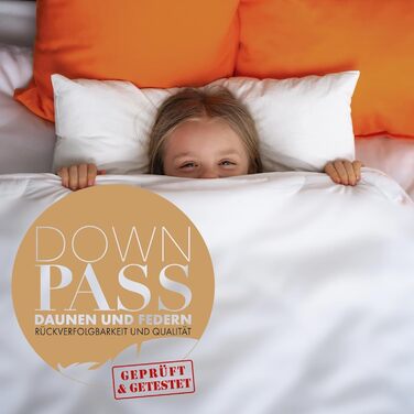 Подушка для коляски Sleepling 80x80 см, пухова ковдра для немовлят, подушка для коляски виготовлена зі 100 бавовни, 400 г пір&39я та пуху, Downpass, ковдра для коляски 80 x 80 см, можна прати, зроблено в ЄС