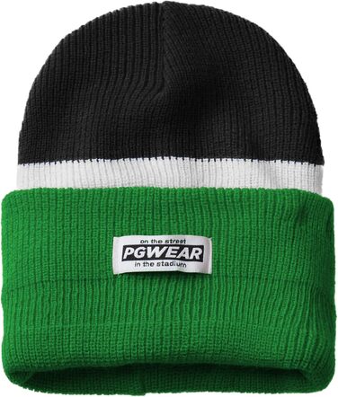 Шапка та балаклава PGWear Troublemaker 2 в 1 унісекс чорний білий зелений