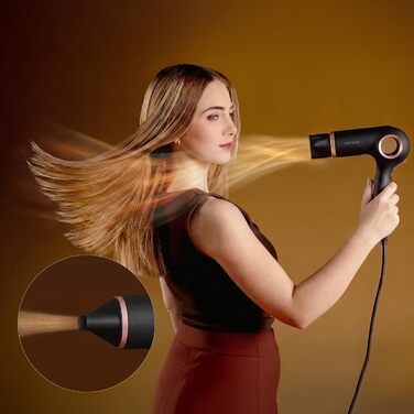 Фен-стайлер Cecotec DryGlam Waves 6in1 Sensor, 1400 Вт, чорний