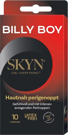 Презервативи BILLY BOY SKYN Hautnah Perl, 10 шт