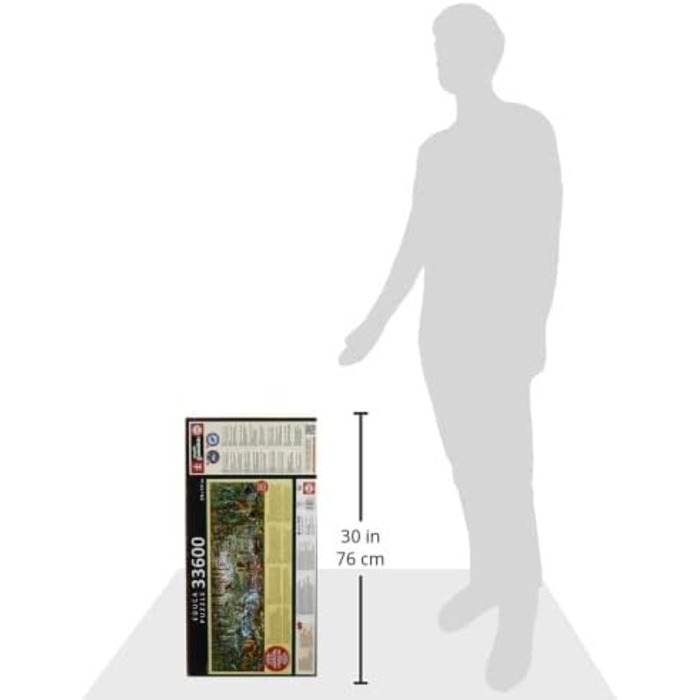 Дика природа, пазл на 33600 елементів для дорослих і дітей віком від 14 років, включаючи обслуговування запасних частин, поки є в