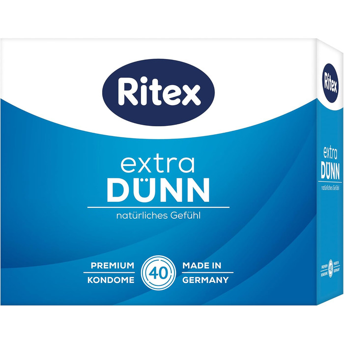 Презервативи Ritex Extra Thin, ультратонкі, 40 шт