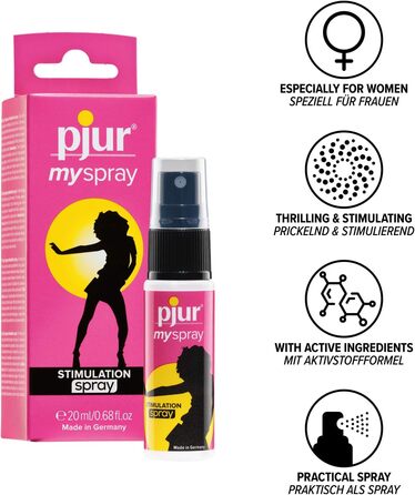 Інтимний спрей для стимуляції pjur myspray для жінок, 20 мл