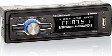 Цифрова автомобільна стереосистема Roadstar RU-375BT AM/FM, Bluetooth гучний зв'язок, стерео автомобільна стереосистема, USB-порт, TF-кардрідер, MP3-плеєр, РК-екран, пульт дистанційного керування