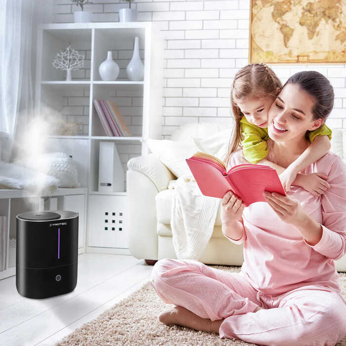 Зволожувач повітря ультразвуковий Trotec B 2 E Black (1160000051)