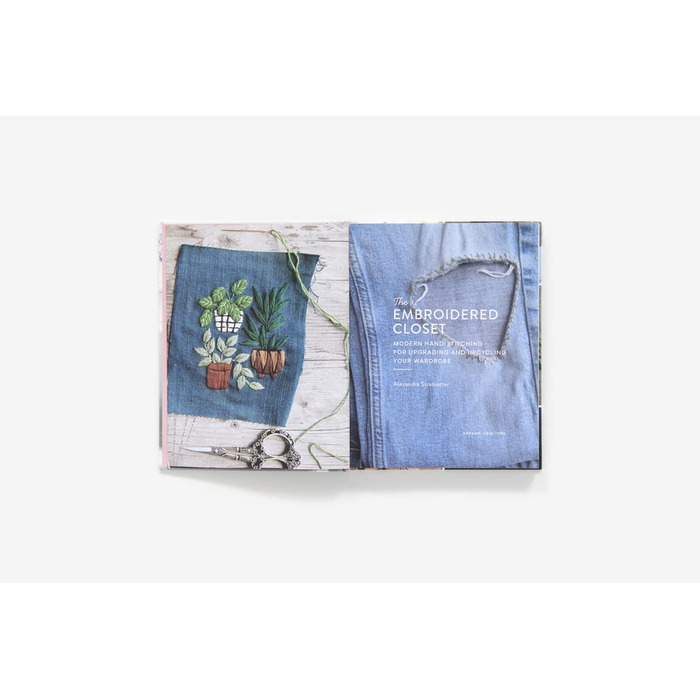 Вишита шафа сучасне ручне шиття для оновлення та переробки вашого гардеробу