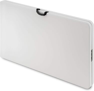 Розкладний стіл Nexos Trading XXL, кемпінговий стіл, 240 x 70 см, для кейтерингу, складаний, білий, стіл для вечірок, ручки для перенесення, обідній стіл, фуршетний стіл, всепогодний, до 150 кг, стійкий, приблизно 15 кг, до 10 осіб