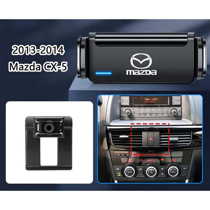 Автомобільний мобільний телефон автомобільний тримач для Mazda CX-5 2013-2014, мобільний телефон тримач захист від подряпин телефо