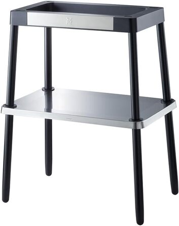 Підставка WMF, Гриль-стіл, Аксесуари для всіх грилів WMF Master Grill, Настільна підставка для гриля, висота 72 см, кромарган матовий/сріблястий