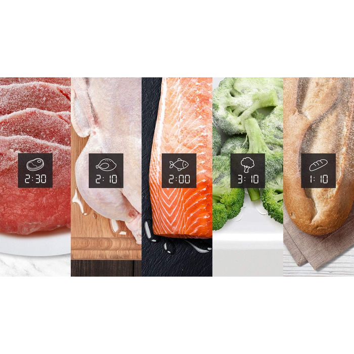 Мікрохвильова піч з грилем, 23 л, 800 Вт, керамічна, емальована, гриль для смаження та підставки Eco, біла 23 л 800 Вт Білий, 23T5018CW