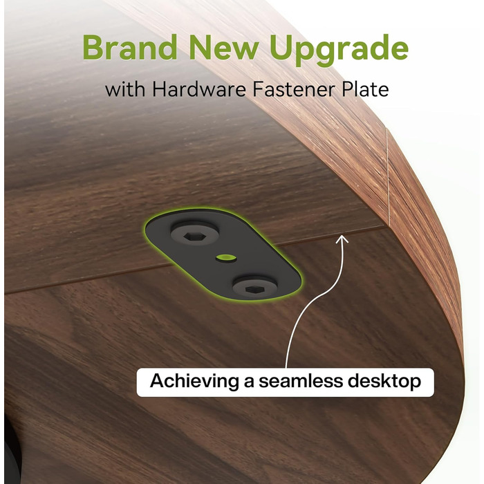 Круглий обідній стіл LITTLE TREE для 4-6 осіб, обідній стіл 120 см з дерев&39яною основою, коричневий обідній стіл, круглий кухонний стіл для їдальні, кухні, вітальні (лише стіл)