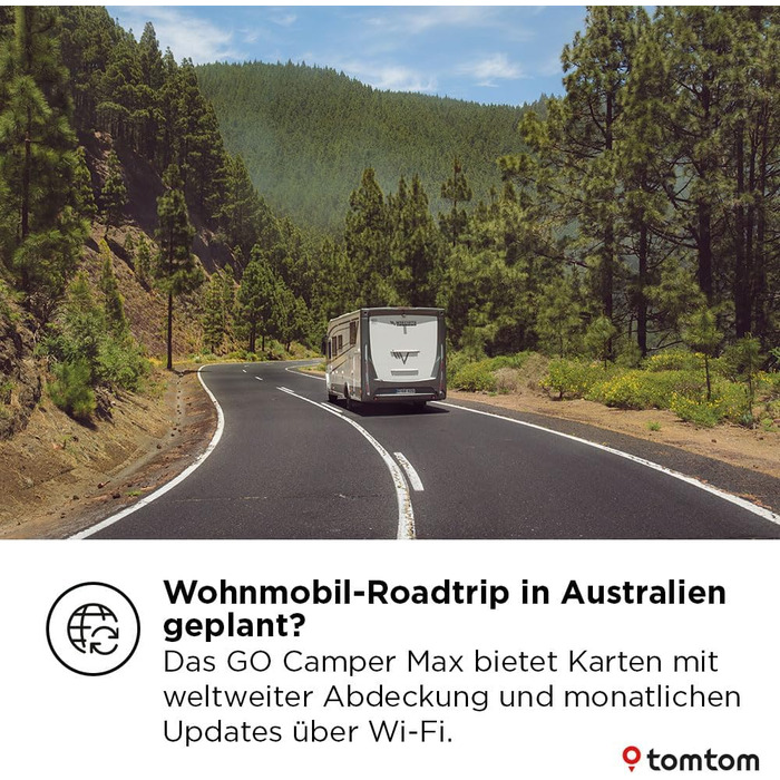 Го покоління (7-дюймовий дисплей, точки інтерфейсу для автофургонів та караванів, оновлення через Wi-Fi, TomTom Traffic, збереження профілів транспортних засобів, карти світу, уникнення екологічних зон) 7-дюймовий одинарний, 2-