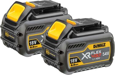 Акумуляторна циркулярна пила DeWalt DCS579T2 190 мм FlexVolt 54 В, акумулятор 2 x 6 А-год, CHGR та коробка
