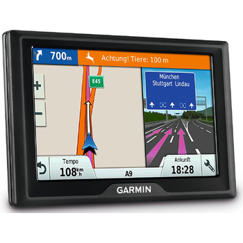 Навігаційний пристрій Garmin Drive 40 LMT CE - довічне оновлення карт, преміум-ліцензія на дорожній рух, сенсорний екран 4,3 дюйма (10,9 см) 4,3 дюйма (з інформацією про дорожній рух) Центральна Європа Single