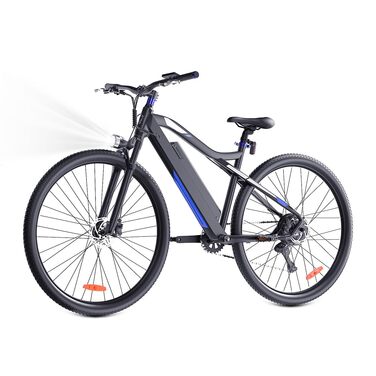 Електровелосипед M920 27,5 дюйма для дорослих 9-швидкісний електровелосипед зі змінним акумулятором 36 В 13 Аг, двигуном 250 Вт, швидкістю 25 км/год та запасом ходу до 60 км. Синій.