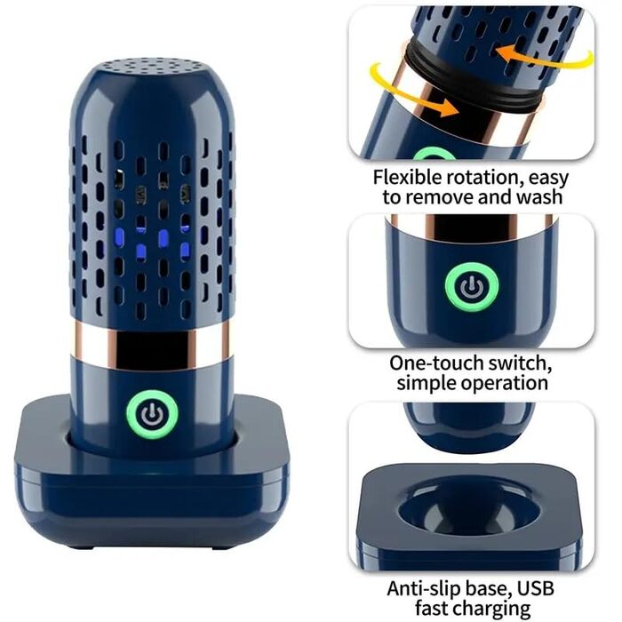 Машина для миття фруктів і овочів YOPOTIKA, портативний засіб для чищення їжі без шнурів, засіб для чищення їжі з технологією очищення OH Ion, для чищення фруктів і овочів, рису