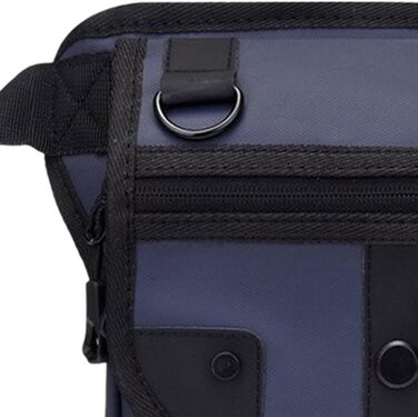 Поясна сумка Fenteer, сумка для відпочинку, регульована сумка, водонепроникна сумка для ніг, сумка для риболовлі для подорожей на природі, для дорослих, синя