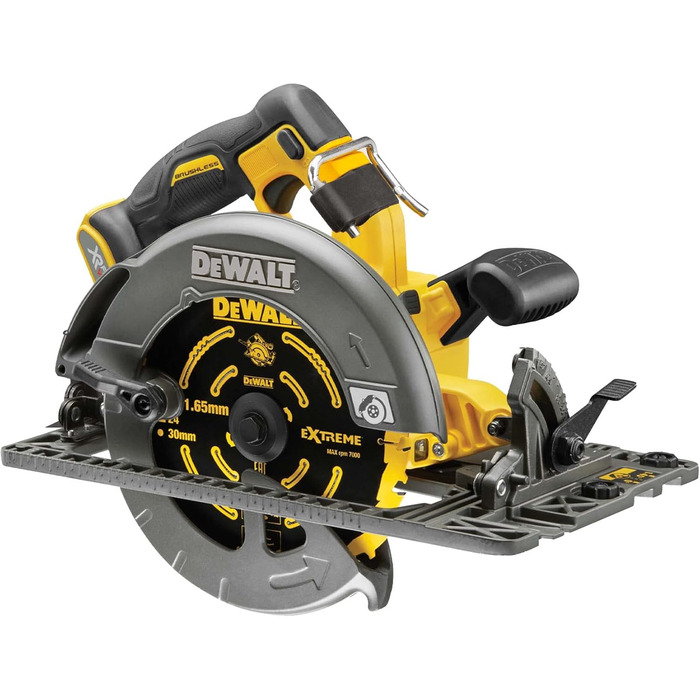 Акумуляторна циркулярна пила DeWalt DCS579T2 190 мм FlexVolt 54 В, акумулятор 2 x 6 А-год, CHGR та коробка
