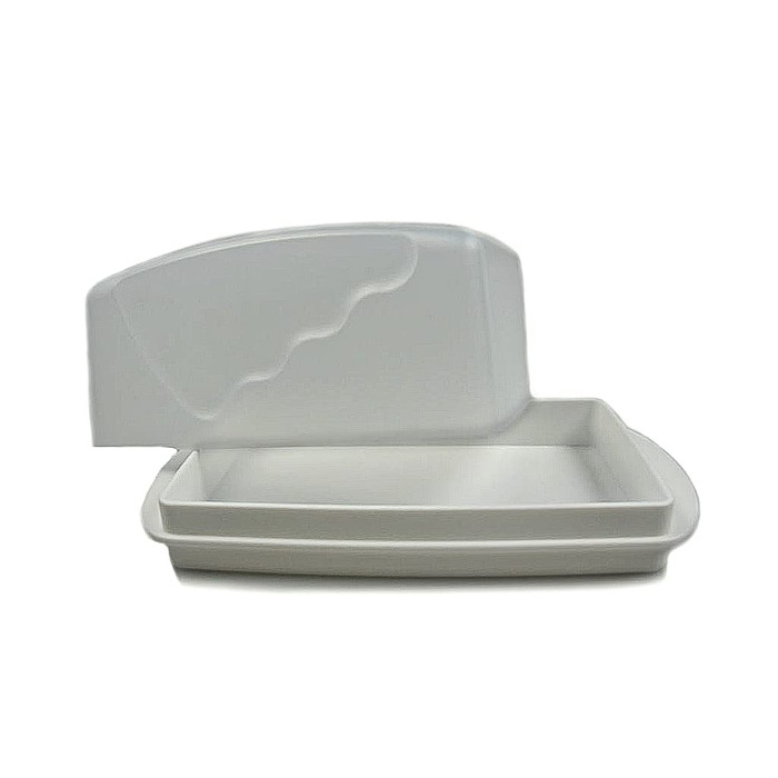 Маслянка TUPPERWARE Young Wave White Маслянка J10 beurrier burrier Маслянка Tupperware White