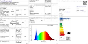 Світлодіодна стрічка ChiliTec COB 5м, димована, вологозахищена IP65, 12V, 48W, 4791 лм, 4200K, крок різання 5см, самоклеюча, для внутрішнього та зовнішнього використання, нейтрально-біле світло