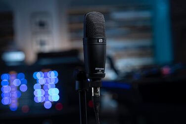 Конденсаторний кардіоїдний мікрофон PreSonus M7 для запису, подкастингу та мовлення (зі стійкою, XLR-кабелем та сумкою для транспортування)