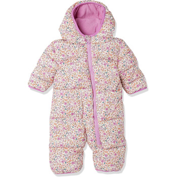 Зимовий дитячий водовідштовхувальний комбінезон Storeo Essentials Unisex, 18 місяців, колір слонової кістки, ніжний квітковий