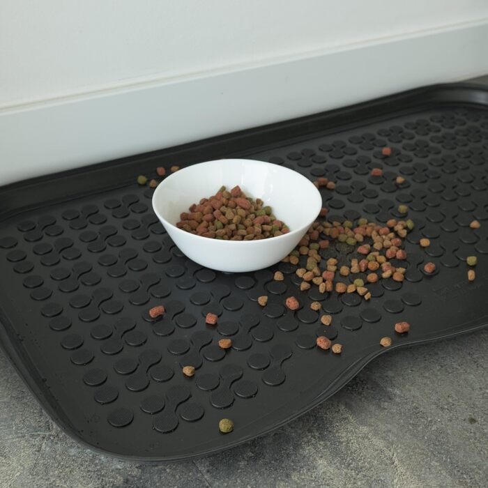 Ароматизований піддон для взуття 40 x 72 см Килимок для взуття Поличка для взуття Підставка для взуття Піддон для взуття, під дощ, осінь, зима Термопластик Протиковзкий Піддон для взуття Гнучкий 40 x 72 см Чорний