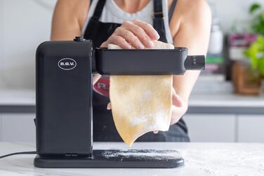 Електрична машина для пасти RGV Pasta Ora 3 насадки, 5 рівнів товщини тіста, насадки для тальйоліні 2 мм та тальйотеле 6 мм