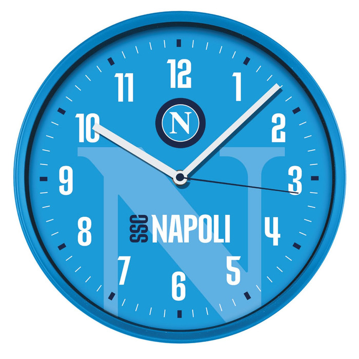 Настінний годинник Lowell SSC Napoli, 30 см, оригінальний, офіційний