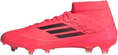 Жіночі футбольні бутси Adidas F50 Pro Mid, тверді, GroundSneakers 41 1/3 EU Turbo Aurora Black Platinum Metallic